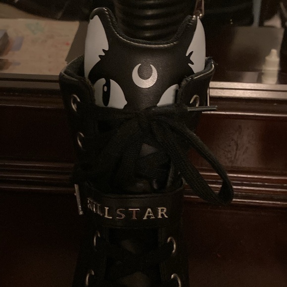 KILLSTAR Cat Boots NWOT Retired & Adorable Size 7 - Picture 3 of 5